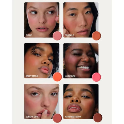 Magic Blush Stick Cheek Lip Tinted Moistured 3-In-1 Blush Stick Silky Brighten Blush Cream Blusher Cosmetics Tubes Matte Contour